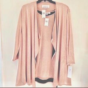 CAROLINE ROSE 2PC Jacket & Tank 2X